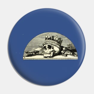 Diplomatic Skull Pin