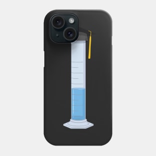 Graduated cylinder Phone Case