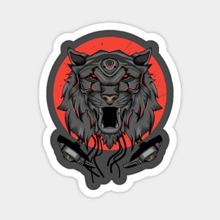 Lion Mecha Magnet