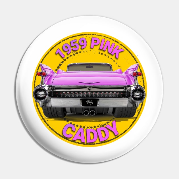 1959 Pink Caddy Pin by Wilcox PhotoArt