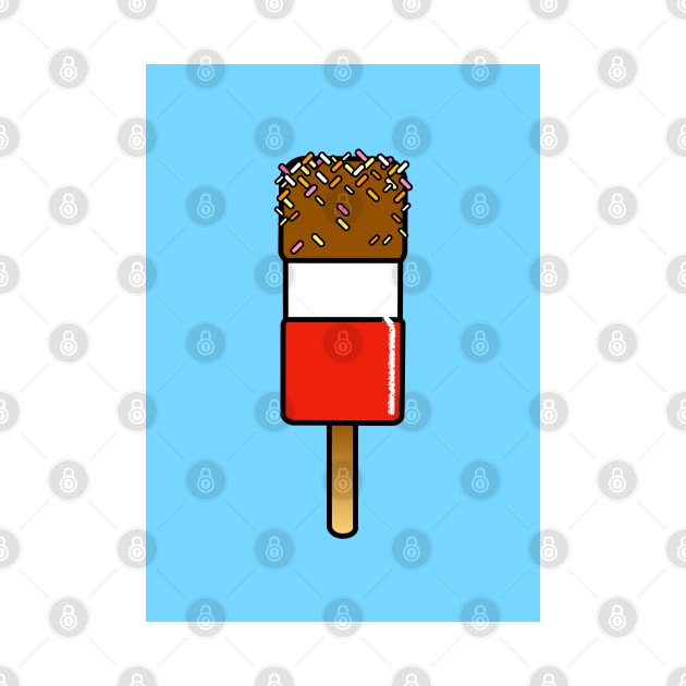 FAB-ulous ice lolly illustration by AdamRegester