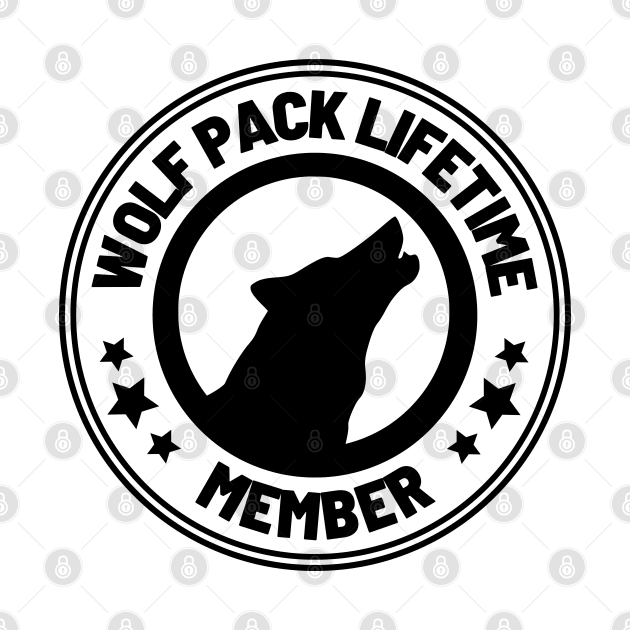 Wolf Pack Lifetime Membership by oneduystore