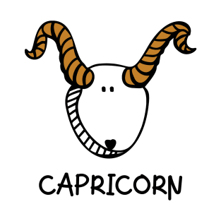 Capricorn Doodle T-Shirt