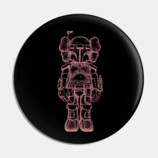 kaws new fiction Pin