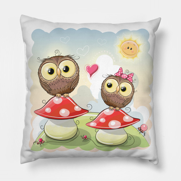 owl baby pillow