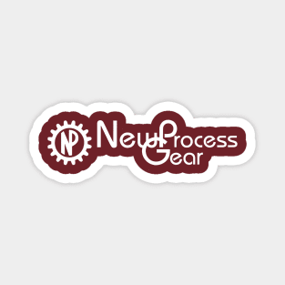 New Process Gear Logo Magnet