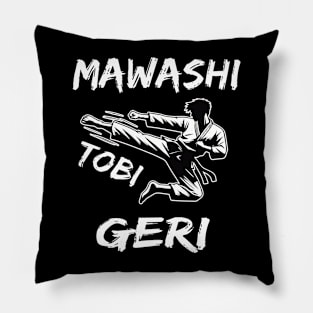 Mawashi Tobi Geri - Karate Kick Pillow