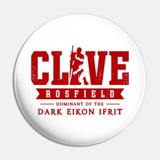 Clive Rosfield Dark Eikon Emblem Pin