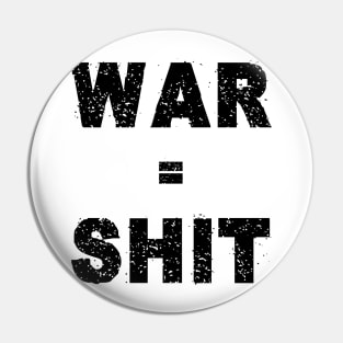 Anti war parole Pin