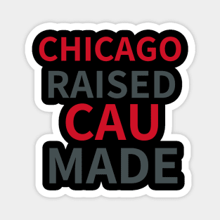 CHICAGO RAISED CAU MADE Magnet