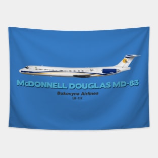 McDonnell Douglas MD-83 - Bukovyna Airlines Tapestry