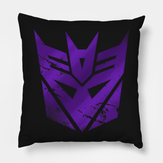 Decepticon Classic II Battledamaged Pillow by prometheus31