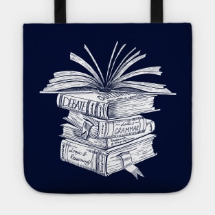 Challenge Books (White) Tote