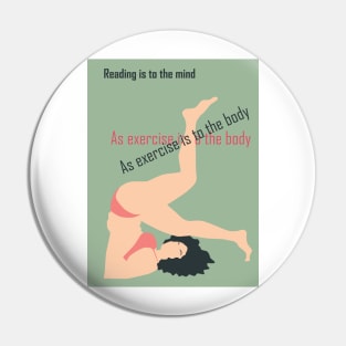 motivational quote and woman  illustration Pin