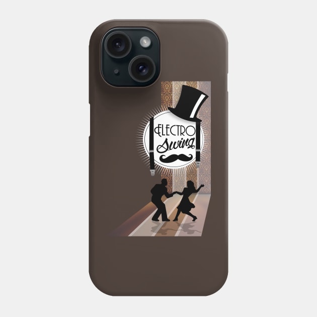 Electro Swing ! Phone Case by Graph'Contact