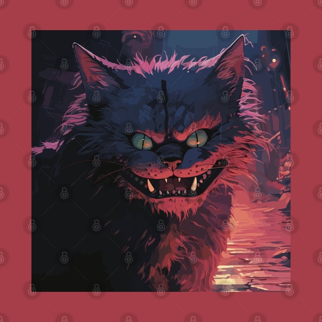 Cheshire Cat by Ray Crimson