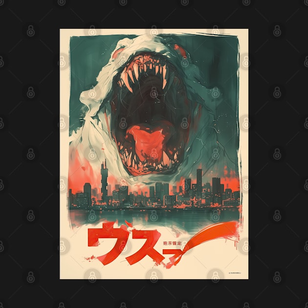 Vintage Japanese City terror by obstinator