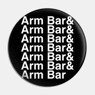 Arm Bar helvetica list Pin