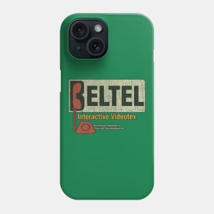 Beltel Interactive Videotex 1984 Phone Case