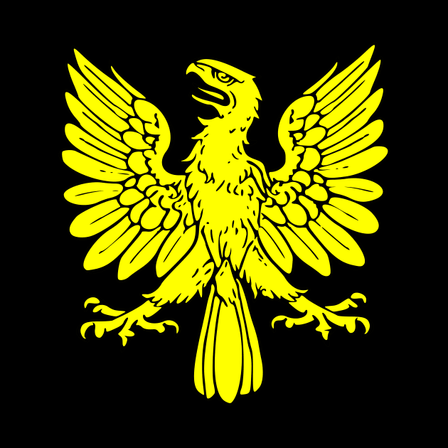 Heraldic Eagle by blackroserelicsshop@gmail.com