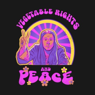 Vegetable Rights and Peace T-Shirt