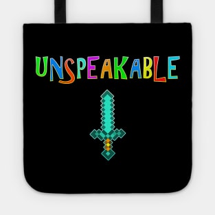 Unspeakable  for Kids Teens Gamer  Unspeakable Tote