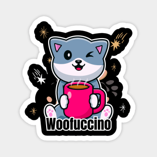 Woofuccino Magnet