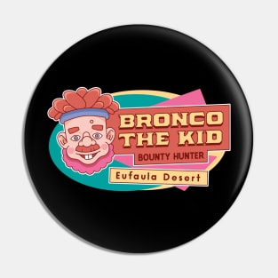 Bronco The Kid Emblem Pin