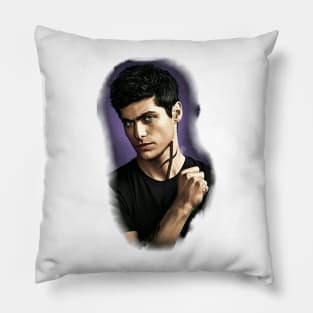 Shadowhunters - Alec Lightwood - recoloring Pillow