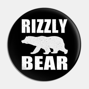 Rizzly Bear Pin