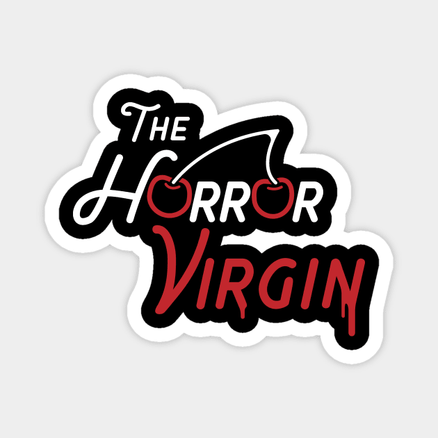 The Horror Virgin Full Text Logo Magnet by HorrorVirgin