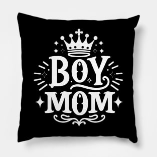 Boy Mom Pillow