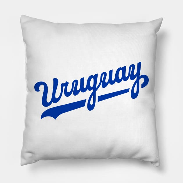 Uruguay Pillow by lounesartdessin