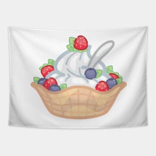 Frozen Yogurt in a Waffle Cup Tapestry