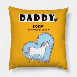 daddy corn funny dad Pillow