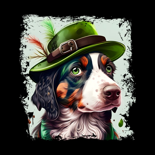 Just A Lady Dog For St. Patrick's Day by Daphne R. Ellington