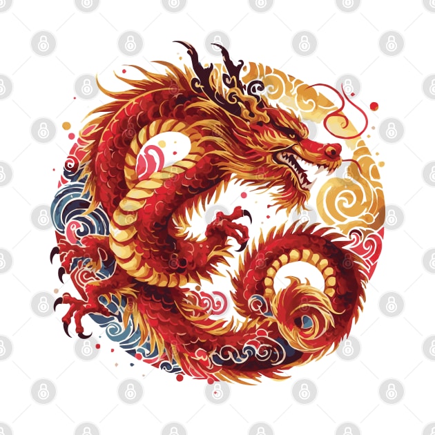 Chinese Lunar New Year Dragon by Heartsake