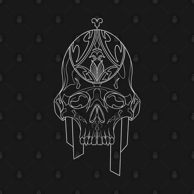 Dragoon Skull Black by Scottconnick