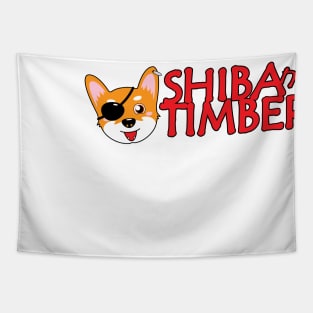 Shiba Me Timbers Tapestry