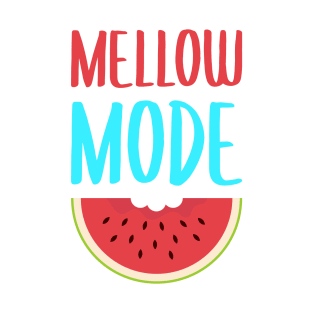 MELLOW MODE Summer Holiday Beach Vacation Vibes T-Shirt