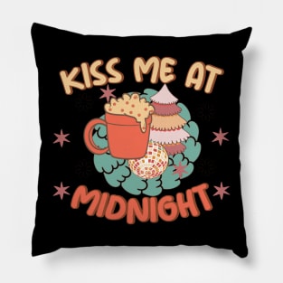 Kiss Me At Midnight Pillow