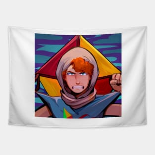 Alien Kite Tapestry