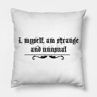 Lydia strange Pillow