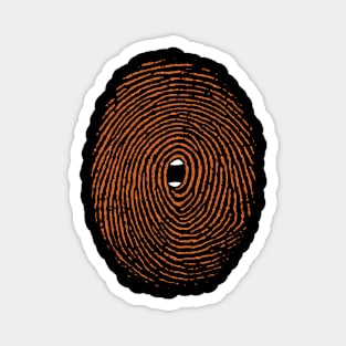 Time Cover Trump Fingerprint Magnet