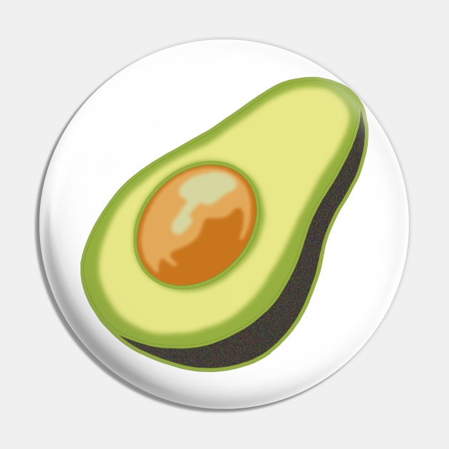 Avocado Pin by Nerdpins