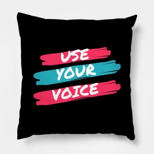 Use Your Voice Pillow