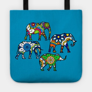 Elephant Herd Tote