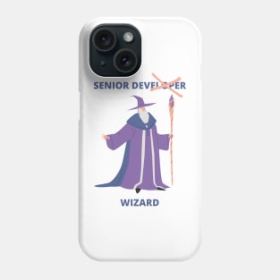 Senior Developer Senior Wizard Software Developer Gift Phone Case