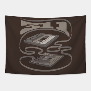 311 Exposed Cassette Tapestry