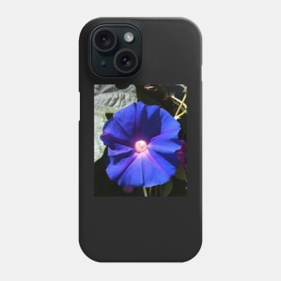 Blue Morning Glory: Good Morning World! Phone Case